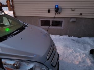 borne de recharge véhicule électrique Flo EV Duty Tesla Grizzl-e TechnoVE