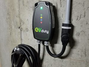 borne de recharge EV Duty