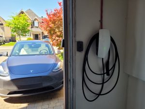 borne de recharge Tesla