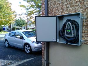 borne de recharge véhicule électrique Flo EV Duty Tesla Grizzl-e TechnoVE