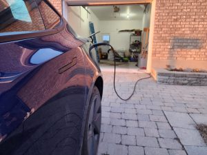 borne de recharge Tesla