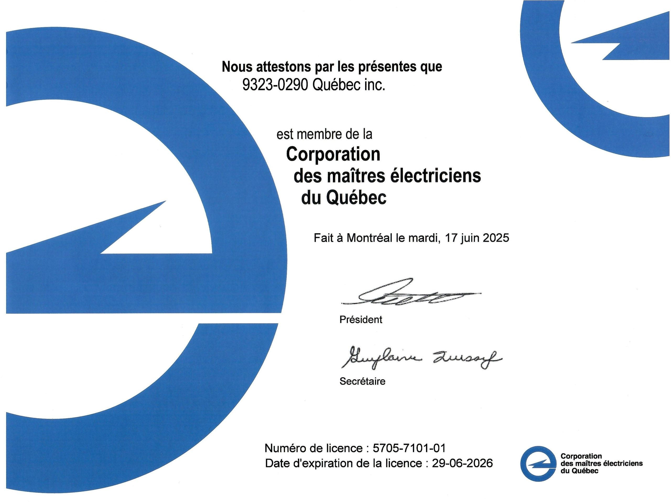 licence-CMEQ